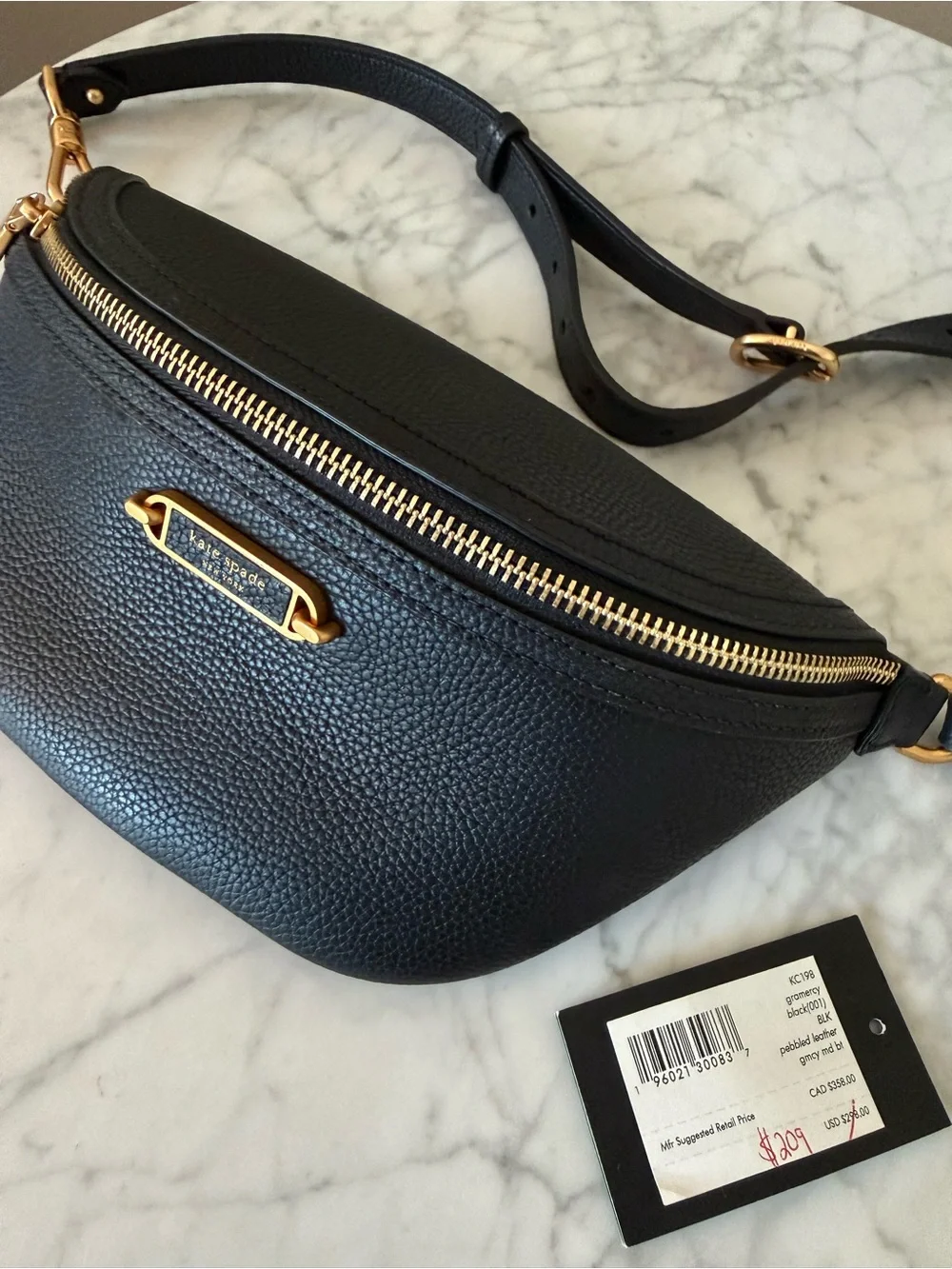 kate spade Pebbled Leather Gramercy Belt Bag